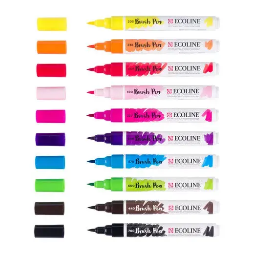 Krāsu marķieri Ecoline Multicolour 10 gab. Photo 2