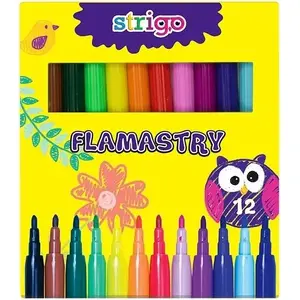 Marķieru komplekts Pukka Zestaw flamastrów 12 krāsas SSC007 — 12 krāsas