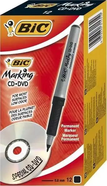 BIC Intensity pastāvīgais marķieris smalks 12 gab. Photo 3
