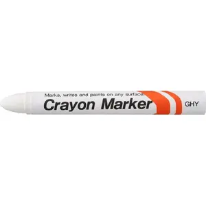 Marķieris Sakura CRAYON balts — vaskveida krītiņa tipa marķieris, MPN SKGHY50