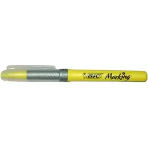 Текстовыделитель BIC Bic Zakreślacz жёлтый — 1 шт., флуоресцентные жёлтые чернила