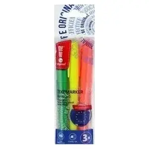 Highlighter pen set MemoBe 3 pieces — MemoBe 3szt marker set