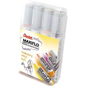 Žāvējami marķieri No name MWL5M-4W — 4 krāsas, modelis 371891