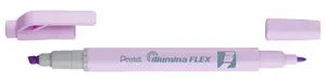 Marķieris Pentel Illumina Flex leņķis/smalks gals, violets, 1 gab.