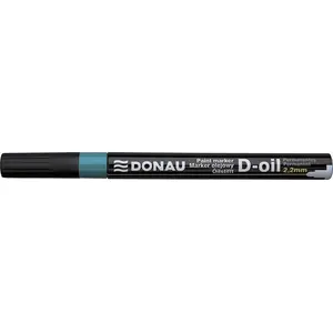 Marķieris Donau 2,2 mm ar eļļas tinti vidēji zaļš ar karodziņu (7368001PL0618)