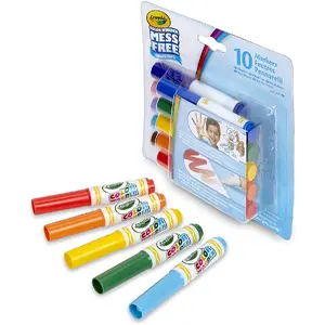 Marker set Crayola 75-2570-E-000 — 10 mini Color Wonder markers, multicolour, for ages 3+