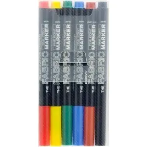 Textile markers Sakura model 7528417915180 – thin tip for fabric drawing