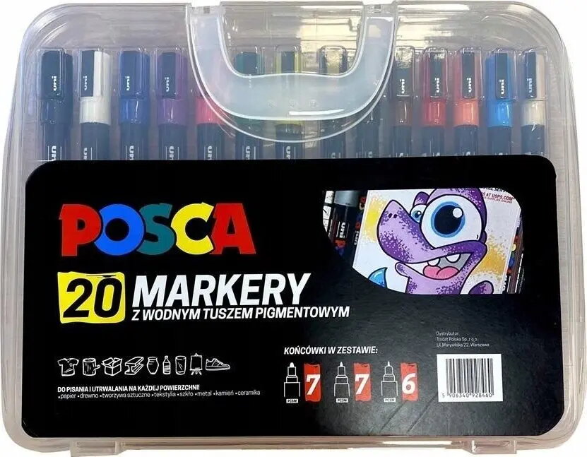 Марķieri plastmasas kastei uni Mitsubishi Pencil