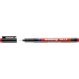 Fineliner pen Edding 4-141002 Extra Fine, red ink, 0.6 mm line, 141 mm length