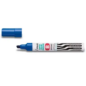 Маркер PILOT Super Color SCA-B — перманентный, стрежневой грифель (chisel), синий, 1 шт.
