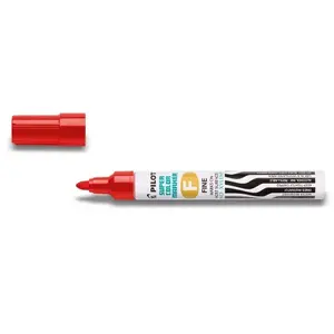 Маркер PILOT Pilot SCA-F Super Color перманентный, пулевидный наконечник, красный, 1 шт