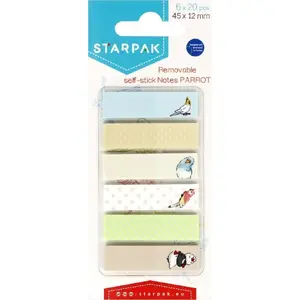 Pildspalvu patronas STARPAK ZAKL15, 45 x 12 mm, iepakojums 20 gab., 6 krāsas