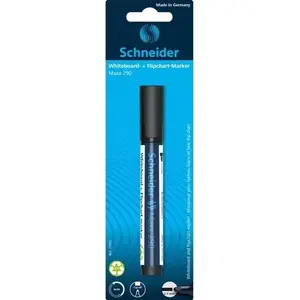 Marķieris tāflei Schneider Electric Maxx 290 apaļš gals 2–3 mm melns (blisteris)