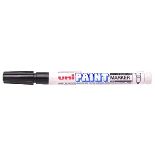 uni mitsubishi pencil Marķieris Uni‑Ball Paint PX‑21 melns, eļļas bāzes, garums 133 mm, 1 gab.