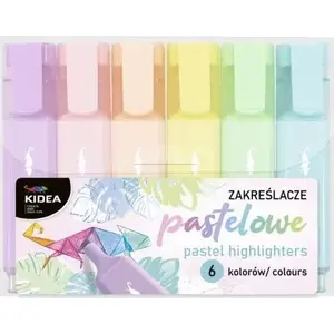 Augšsvītrotāji Derform KIDEA — pasteļtoņi, komplekts 6 gab.