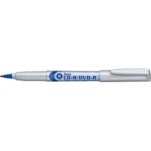 Pastāvīgais marķieris No name NMS51 0,8 mm zils — smalks gals