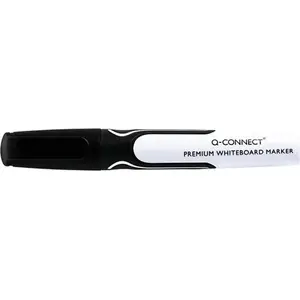 Marķieris Q-Connect KF11168 — permanents/necaurspīdīgs marķieris, melna tinte (MPN KF11168)