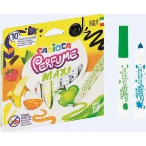 Aromātiskie flomāsteri Carioca Perfumowane Maxi 10 krāsas