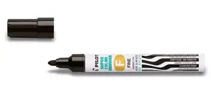 Маркер PILOT Pilot SCA-F Super Color перманентный, пуля (Bullet) чёрный, 1 шт