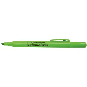 Marķieris CENTROPEN 8722/9 neona — fluorescējoša tinte, slīpais uzgalis
