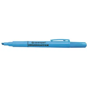 Tekstmarķieris CENTROPEN 8722/7 — fluorescējoša tinte, slīpais uzgaliņš