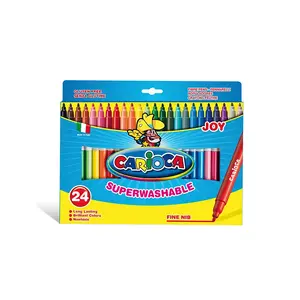 Flomāsteri HERLITZ Carioca Joy Fine, lodveida galu, daudzkrāsaini, 24 gab.