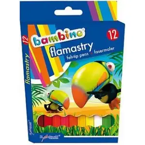Flomāsteri st. majewski Bambino — komplekts 12 krāsas