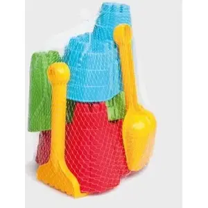Beach toy set Marioinex Mini 3 Zamki — sand play molds and tools, 3-piece set