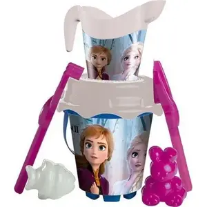 Smilšu rotaļu komplekts Artyk 7 daļas ar laistāmo kannu, modelis 120557, Frozen