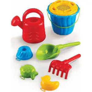 Sandbox set Marioinex Kaja with watering can — children’s outdoor sand playset