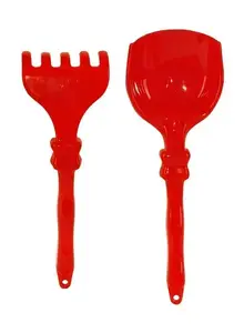 Plastic sand rake and shovel set b±czek Baczek Rake, shovel to sand 01 — 2 pieces