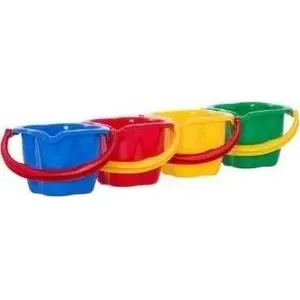 Bucket with Rooster Design Hemar Wiaderko kogucik MIX