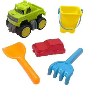 Smilšu komplekts ar auto Madej - bērnu spēļu komplekts