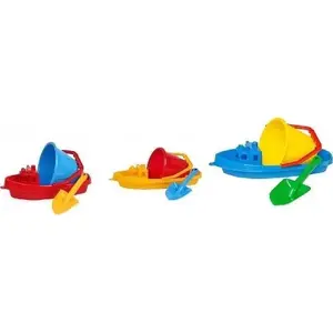Sand Play Set Technok Zestaw do piasku. Łódź MIX - children's sandbox boat toy