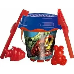 Sand play set Artyk Avengers PROMO 110459 — children's beach toy set