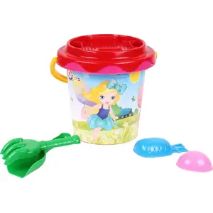 Набор для игры в песке Technok 3 ведерка с аксессуарами TechnoK 3138