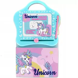 Magnetic Drawing Board STARPAK TABLICA MAGNET KSIAZ NAUKA RYSOW UNICORN B/C1/12