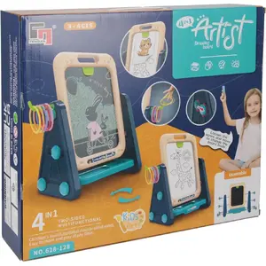 Magnetic 2-in-1 Board with Stand 43x36x10 cm, mega creative TABLICA MAGNET 2W1