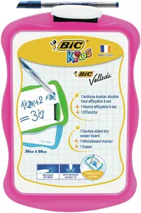 BIC Velleda 841362 whiteboard eraser, 200 x 310 mm, compact size