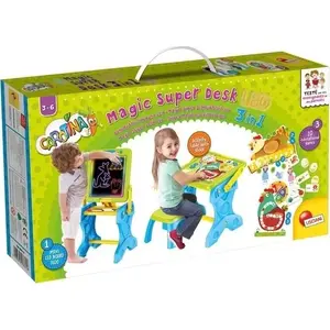Children's activity desk Lisciani Magiczne biurko + tablica 3w1 72415 — 3-in-1 desk with board