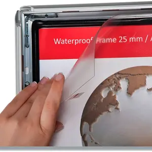 Twinco Snap Frame A3 aluminium waterproof poster frame — Twin Light Ramme
