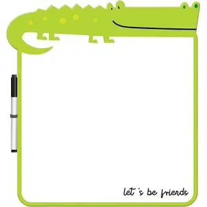 Dry-erase whiteboard INTERDRUK Tablica Krokodyl model 500030, magnetic surface, wall-mounted