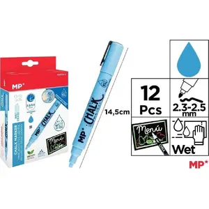 Liquid Chalk Refill Blue TEKA Kreda w płynie 12 pcs (MPN 558974)