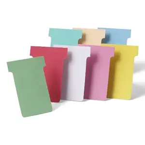 NOBO T-Cards Size 2 grey — index cards for T-card planning, 61×86 mm, pack weight 60 g