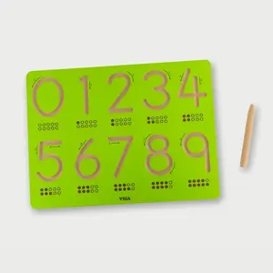 Learning toy Viga Toys 76235 — green educational wooden activity toy