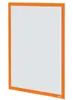 NOBO Magnetic Self-adhesive Poster Frame A3 Orange Photo 2