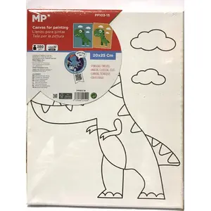 Canvas panel for painting TEKA 20 x 25 cm – plain cotton surface, model 621290
