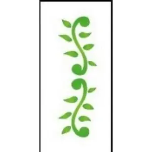 HENDI washable border stencil 6×28 cm for culinary decoration