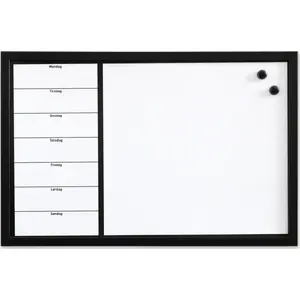 Whiteboard magnetic board NAGA 60 x 40 cm, Danish design, white, 60×40 cm