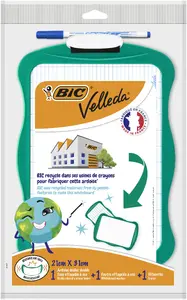 Children's dry erase board/pad BIC 967261 in green and white — BIC 967261 art/craft toy